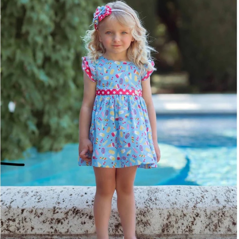 Ice Cream Party Girls Dress